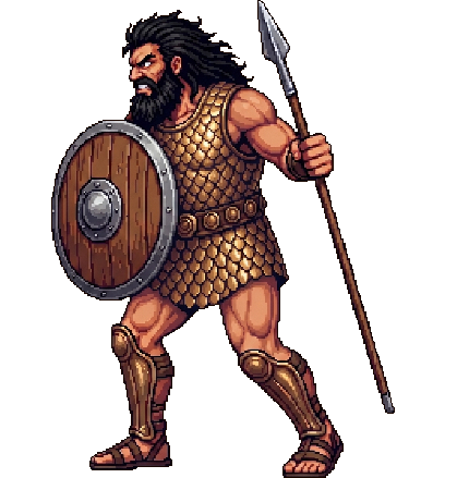 Golias, chefe do jogo